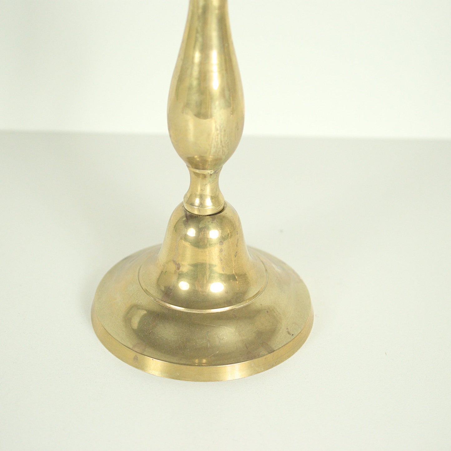 Vintage messing kandelaar XL