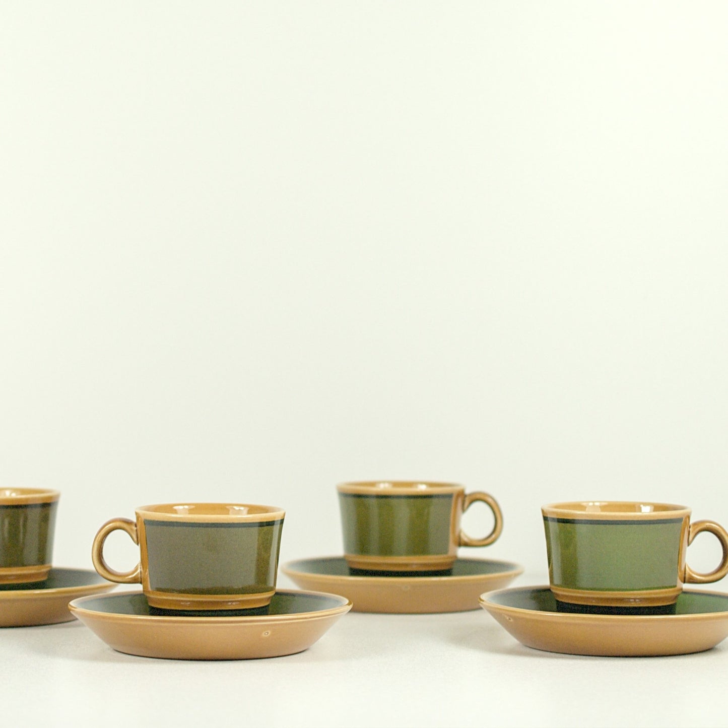 Vintage kop&schotel set - Stavanger Flint