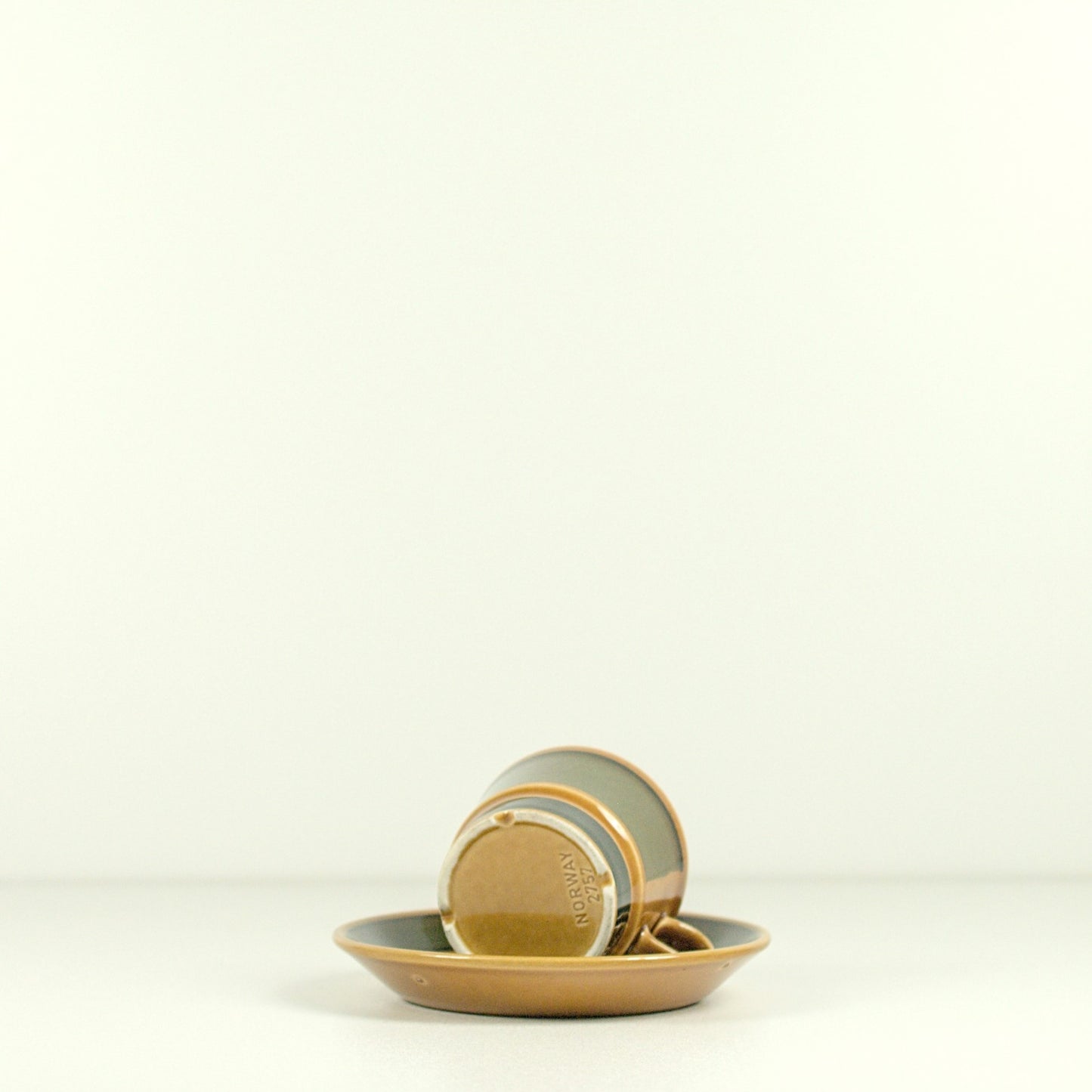Vintage kop&schotel set - Stavanger Flint