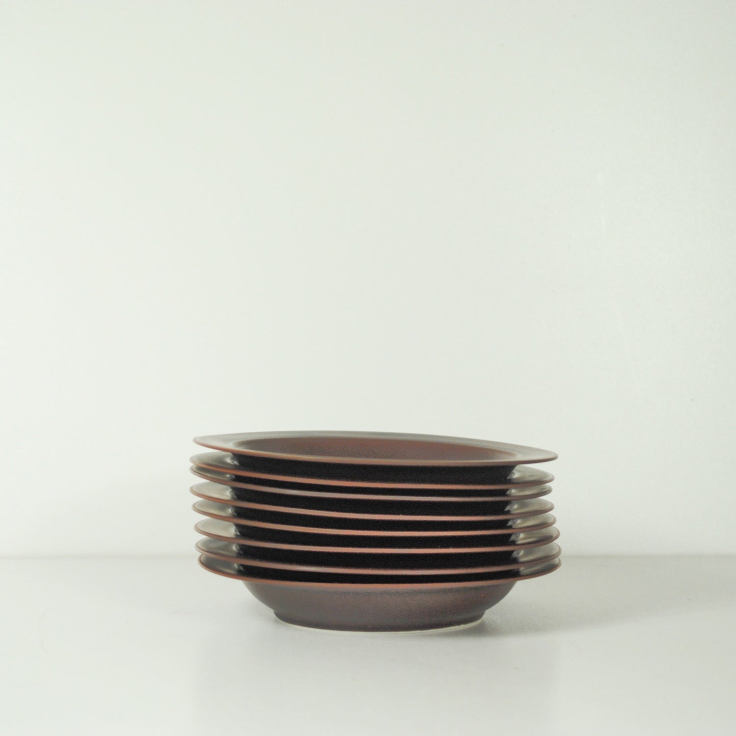 Vintage diepe dinerborden