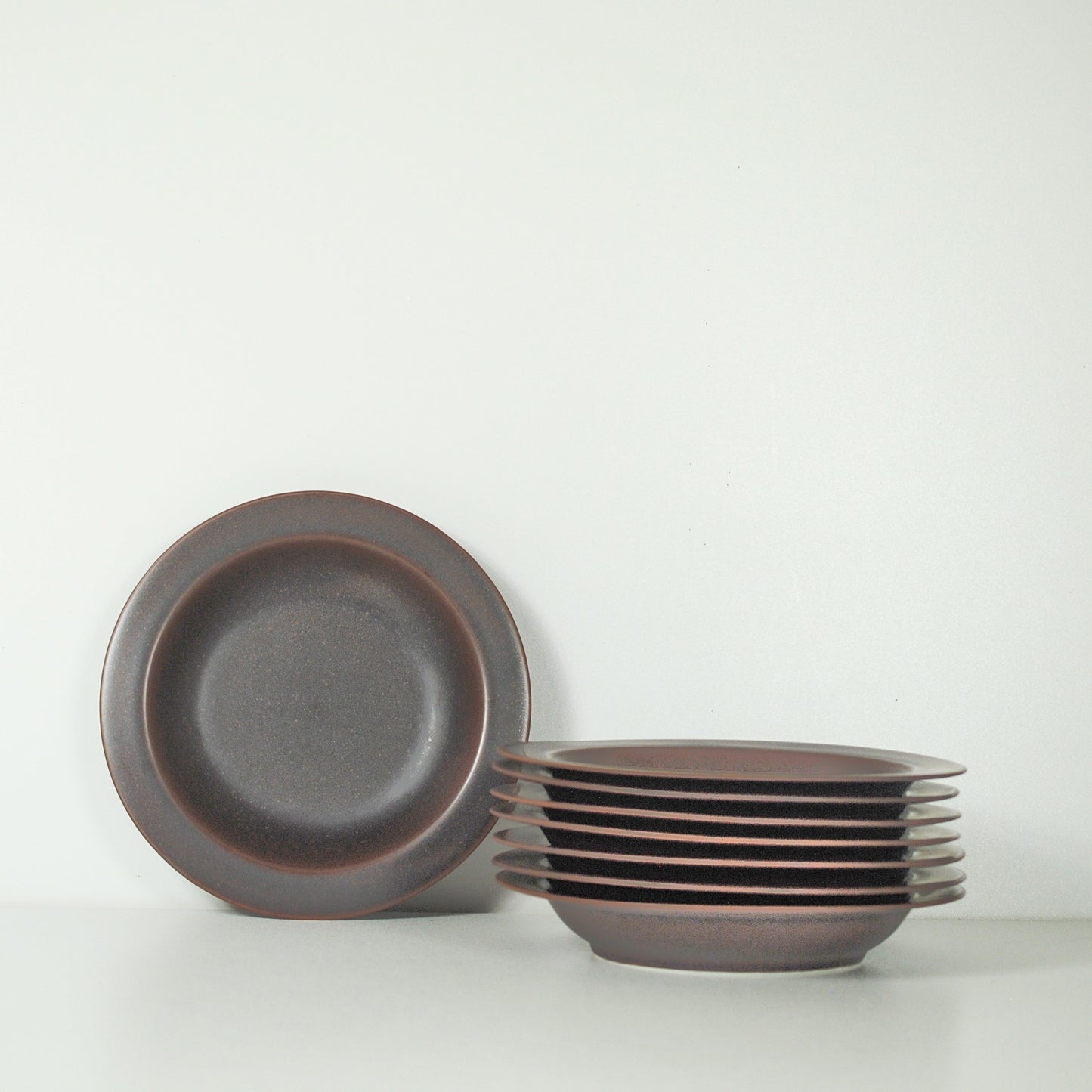 Vintage diepe dinerborden