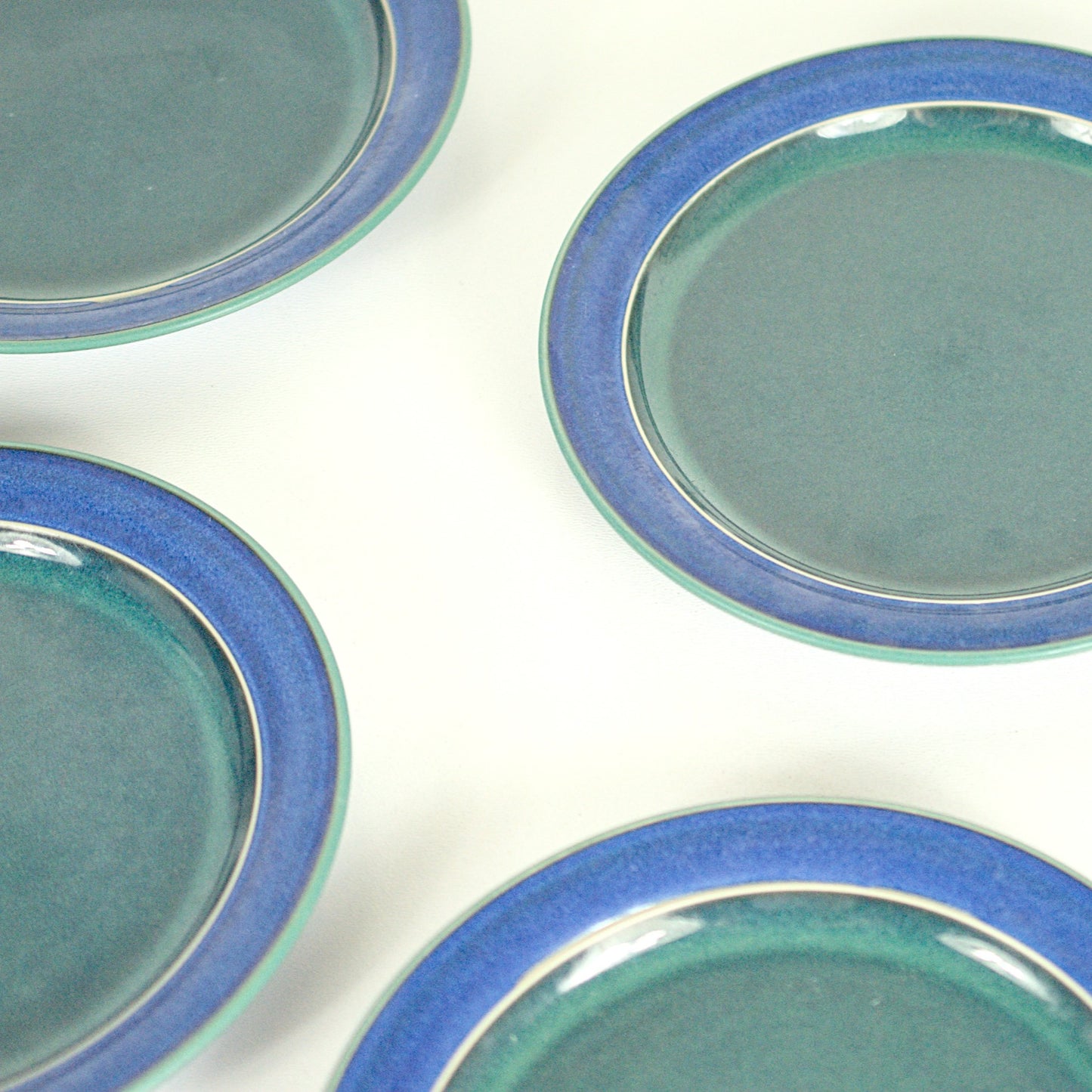 Vintage gebaksborden - Denby