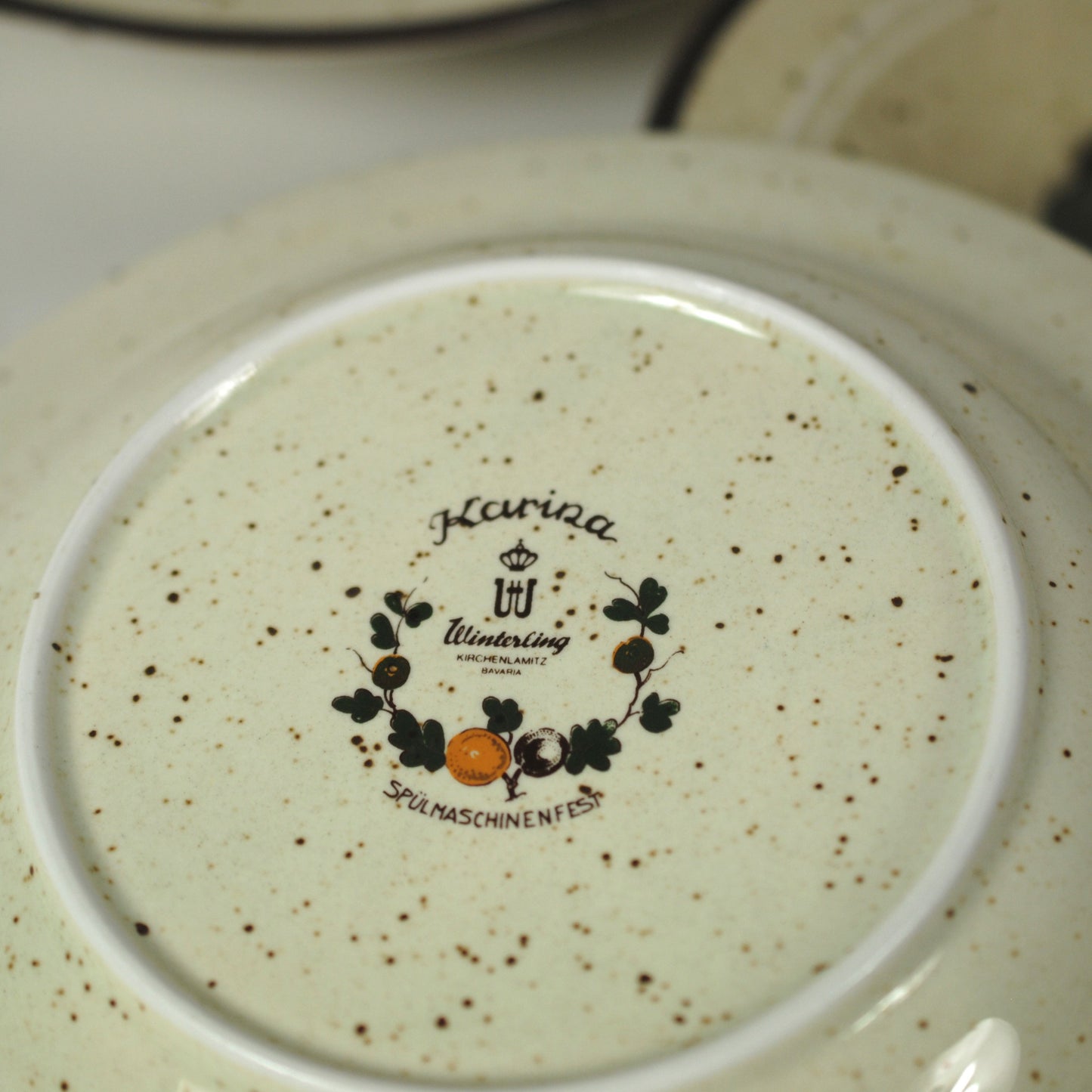 Vintage dinerborden - Winterling