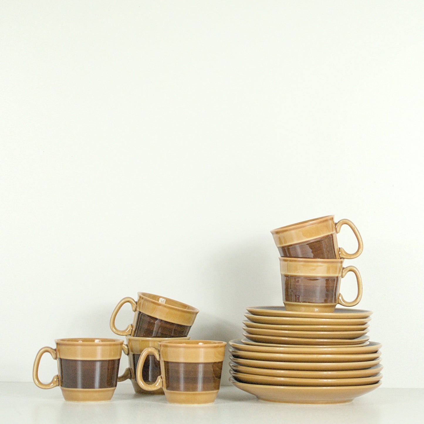 Vintage kop&schotel set - Pruszkow