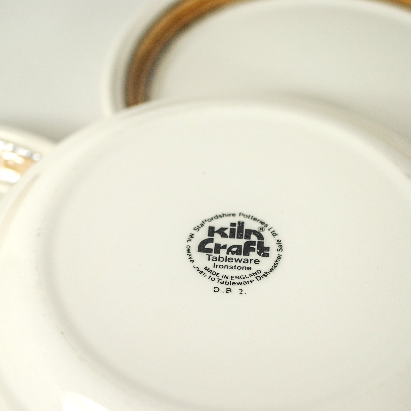 Vintage dinerborden - Kiln Craft