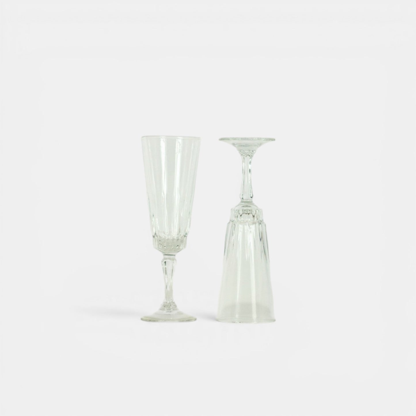 Champagneglas wit