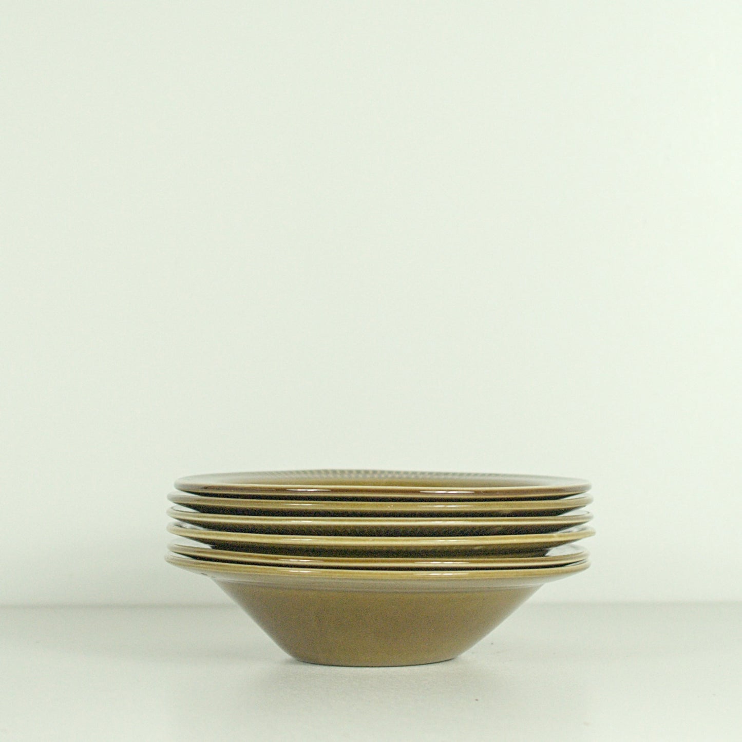 Vintage diepe borden - Stavanger Flint