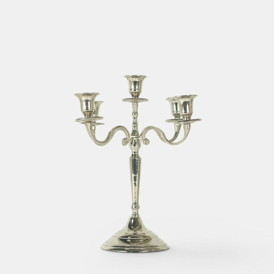 Armkandelaar XL Zilver