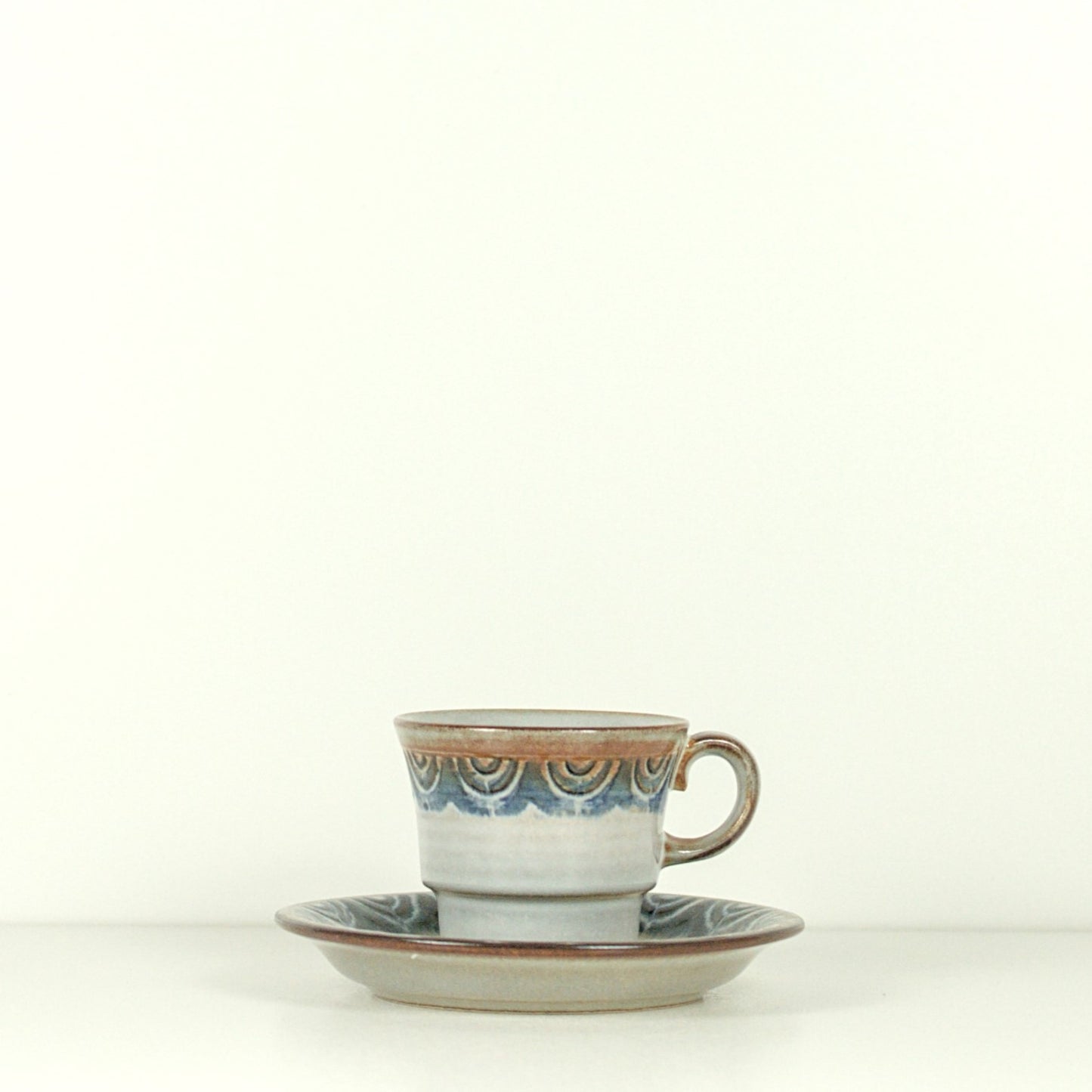 Vintage kop&schotel set - Søholm