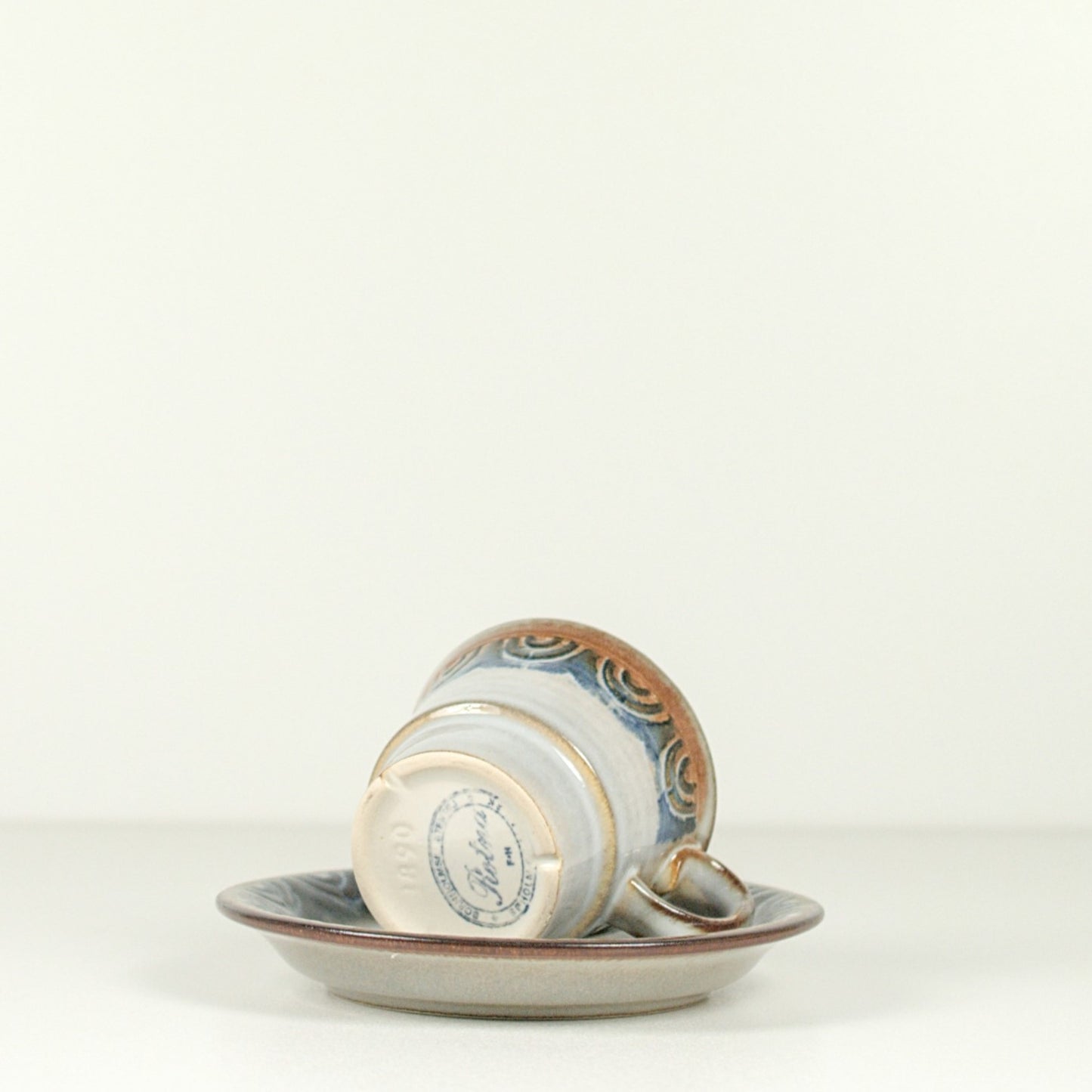 Vintage kop&schotel set - Søholm