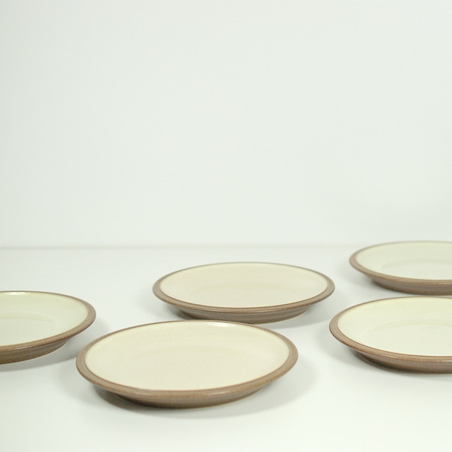 Vintage gebaksborden Denby