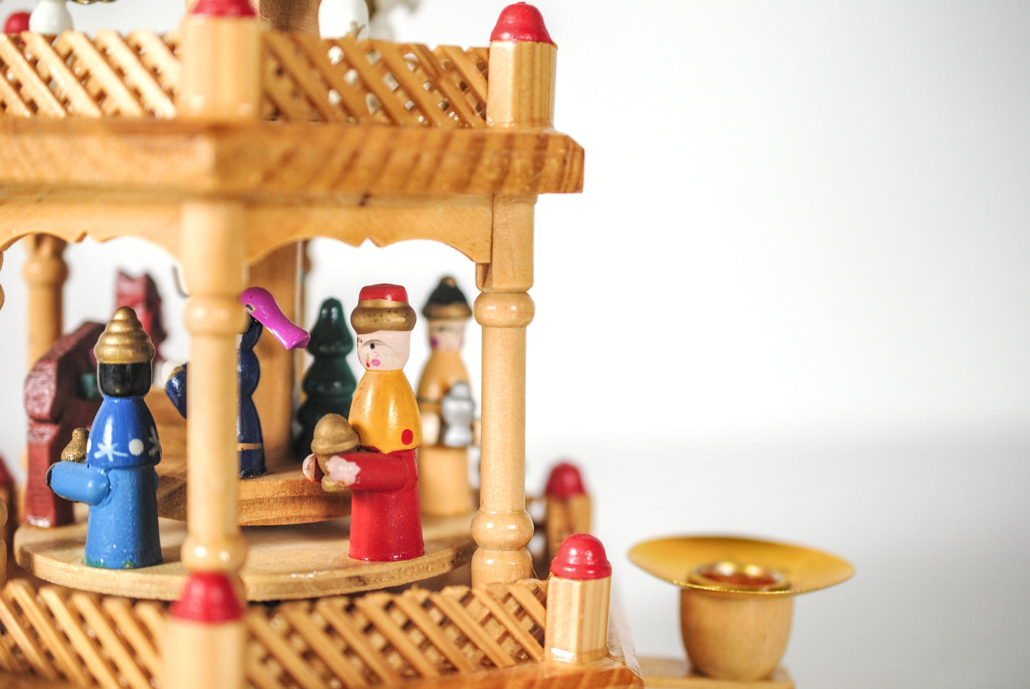 Kerstpiramide/weihnachtspyramide