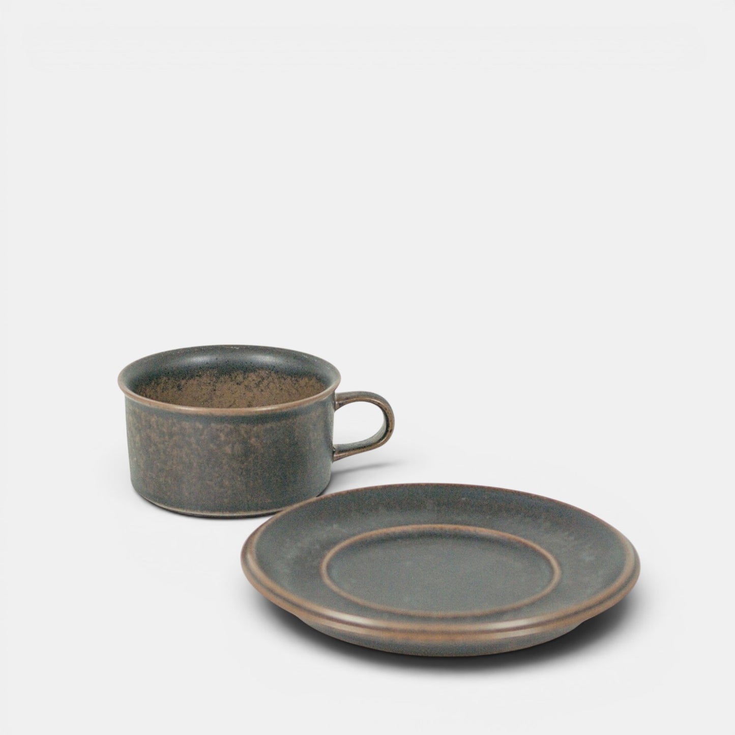 Vintage koffiekop met schotel - Arabia