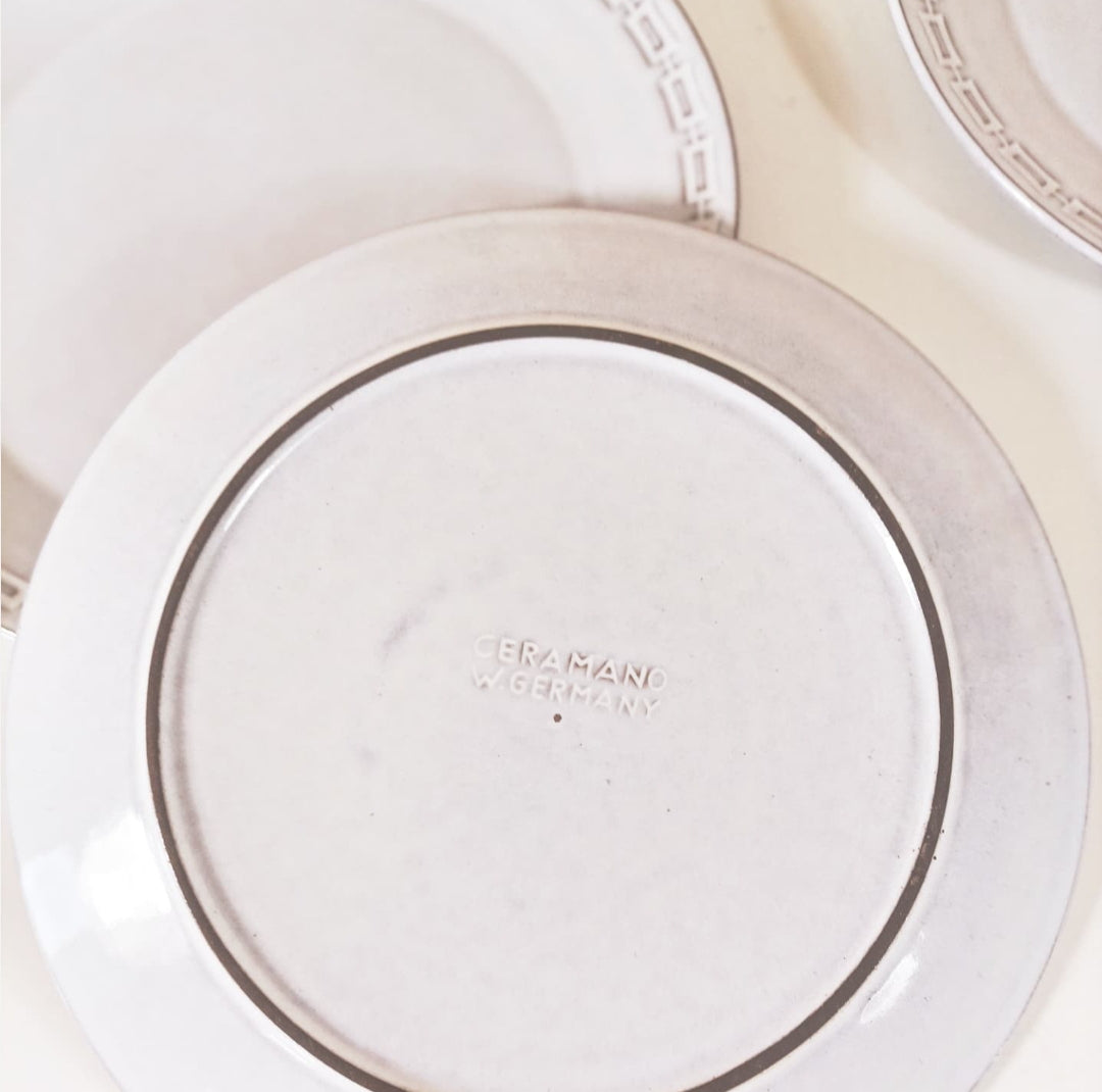 Vintage dinerborden - Ceramano