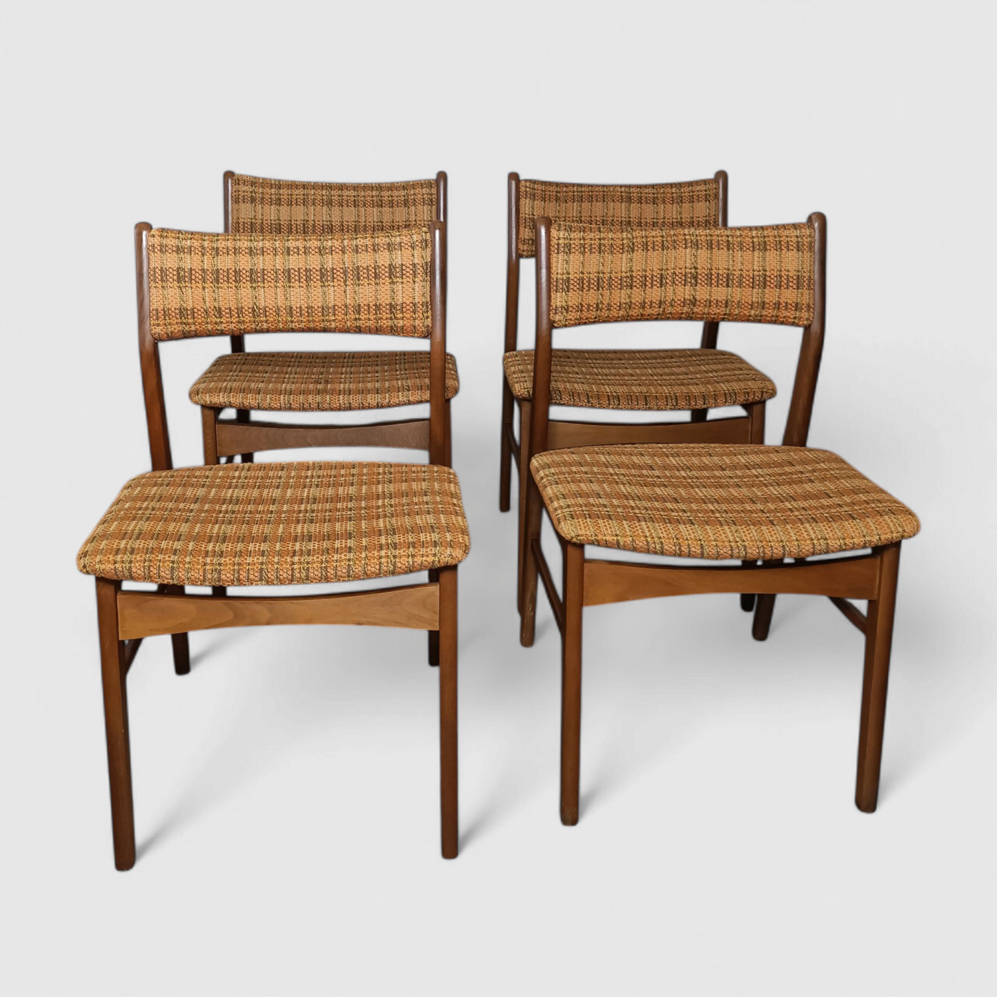 Vintage eetkamerstoelen - Erik Buch