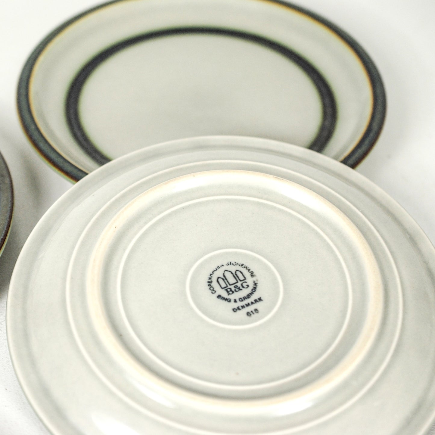 Vintage ontbijtborden - Bing&Grøndahl