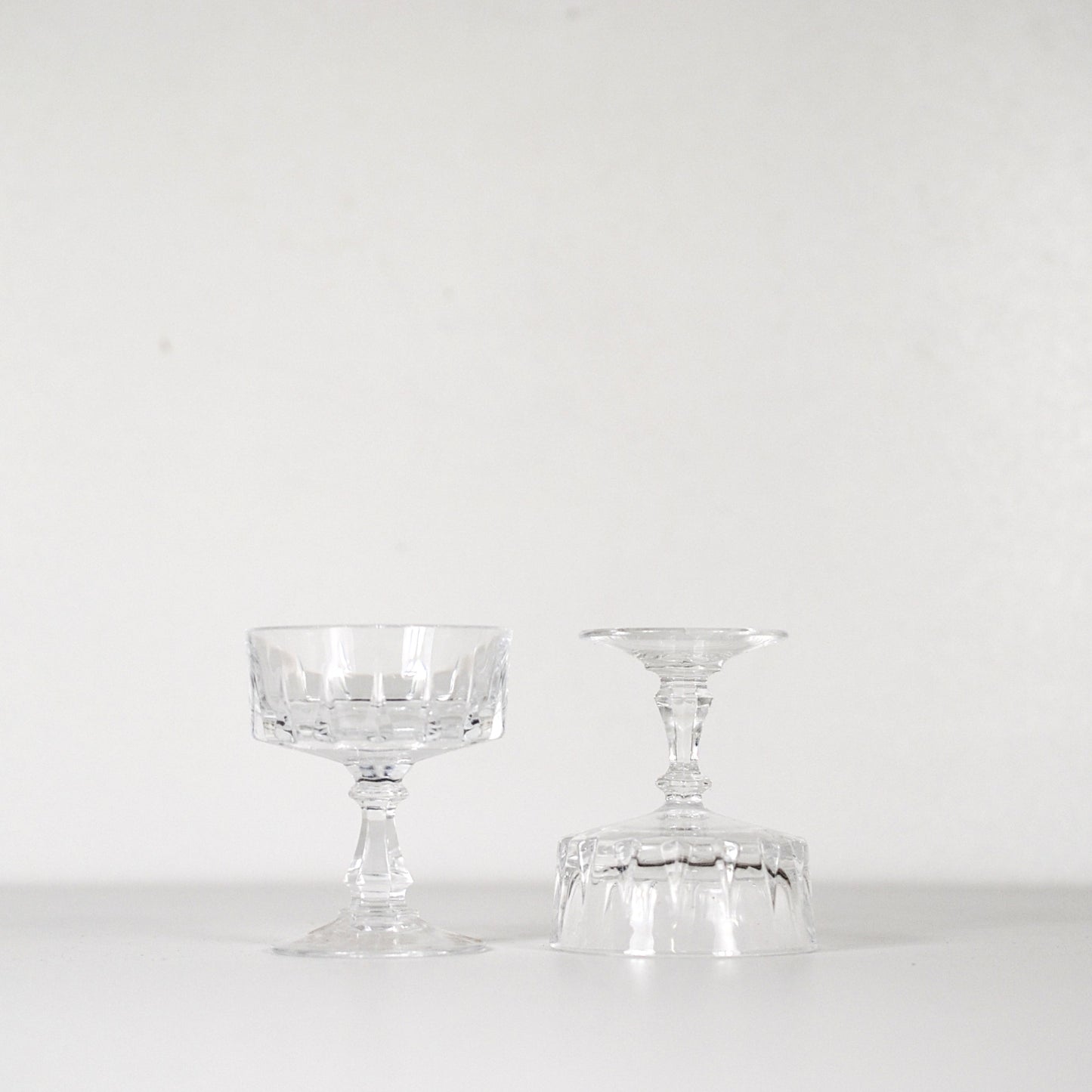 Vintage likeurglaasjes - Crystal 'd Arc