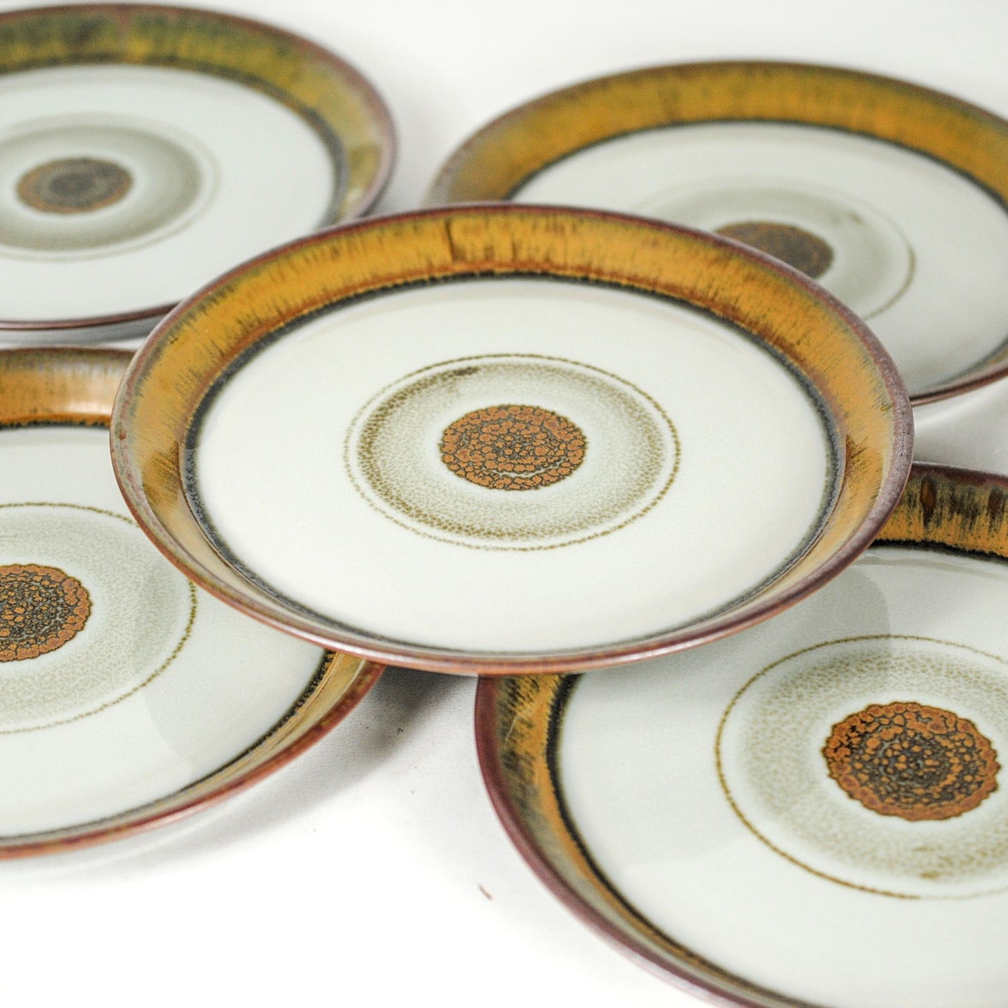 Vintage ontbijtborden - Desiree Denmark