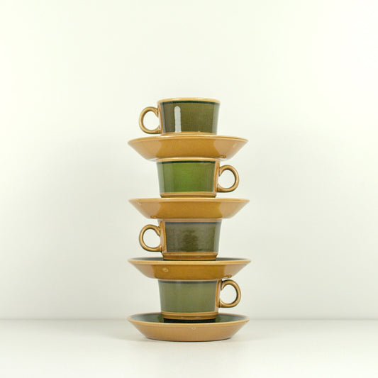 Vintage kop&schotel set - Stavanger Flint