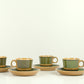 Vintage kop&schotel set - Stavanger Flint