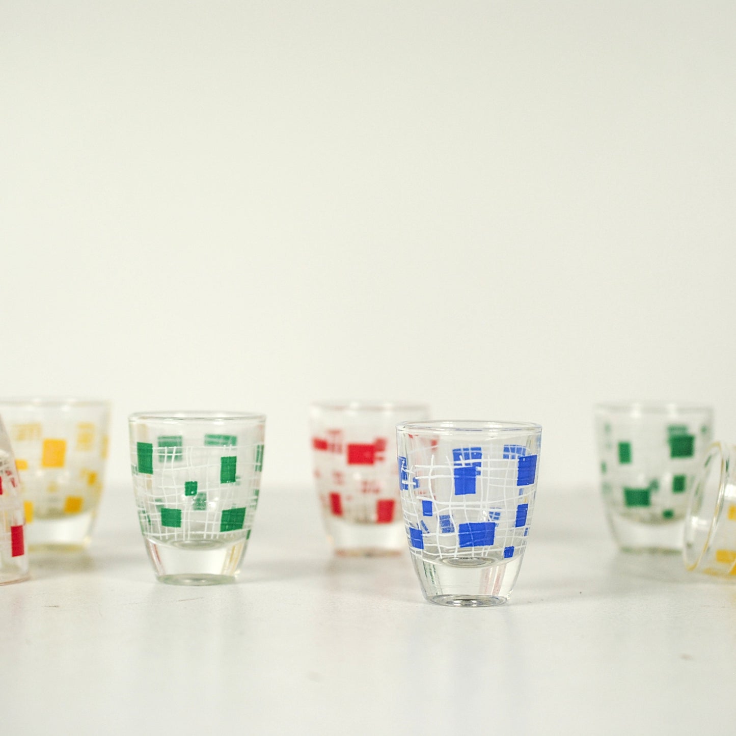 Vintage Atomic shotglazen