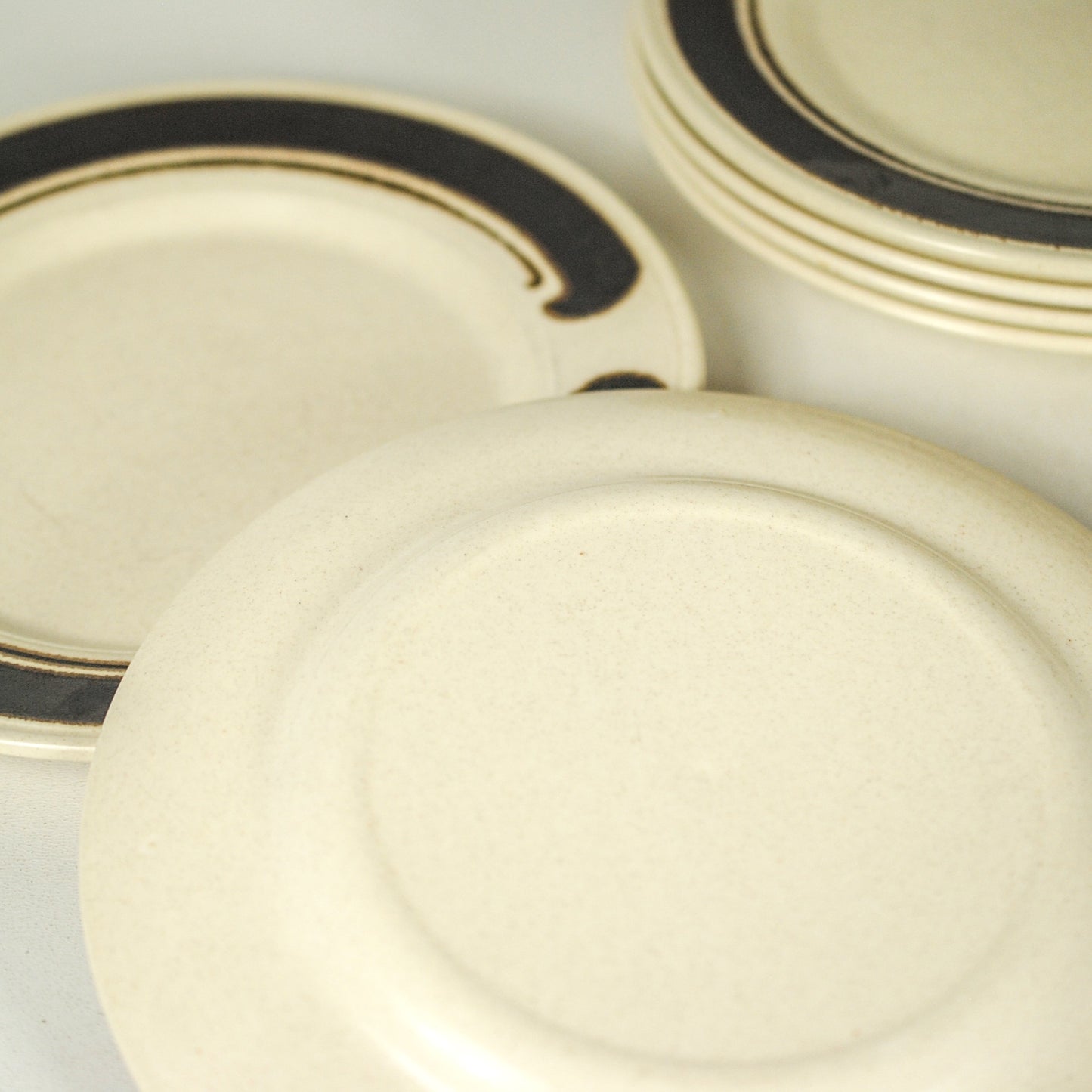 Vintage ontbijtborden - KilnCraft