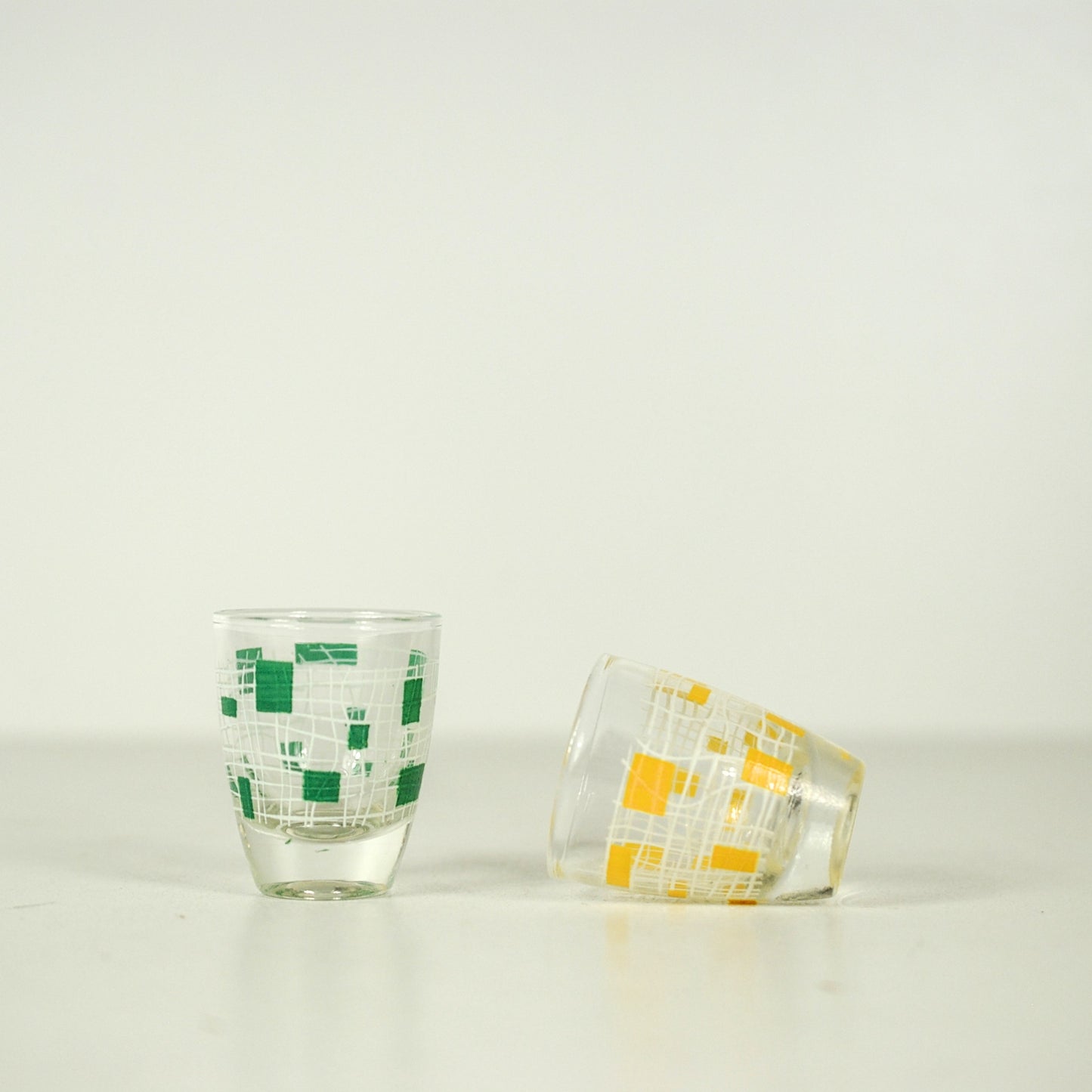 Vintage Atomic shotglazen