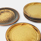 8x vintage gebaksbord - Suisse Langenthal