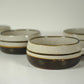 Vintage kommen met handvat