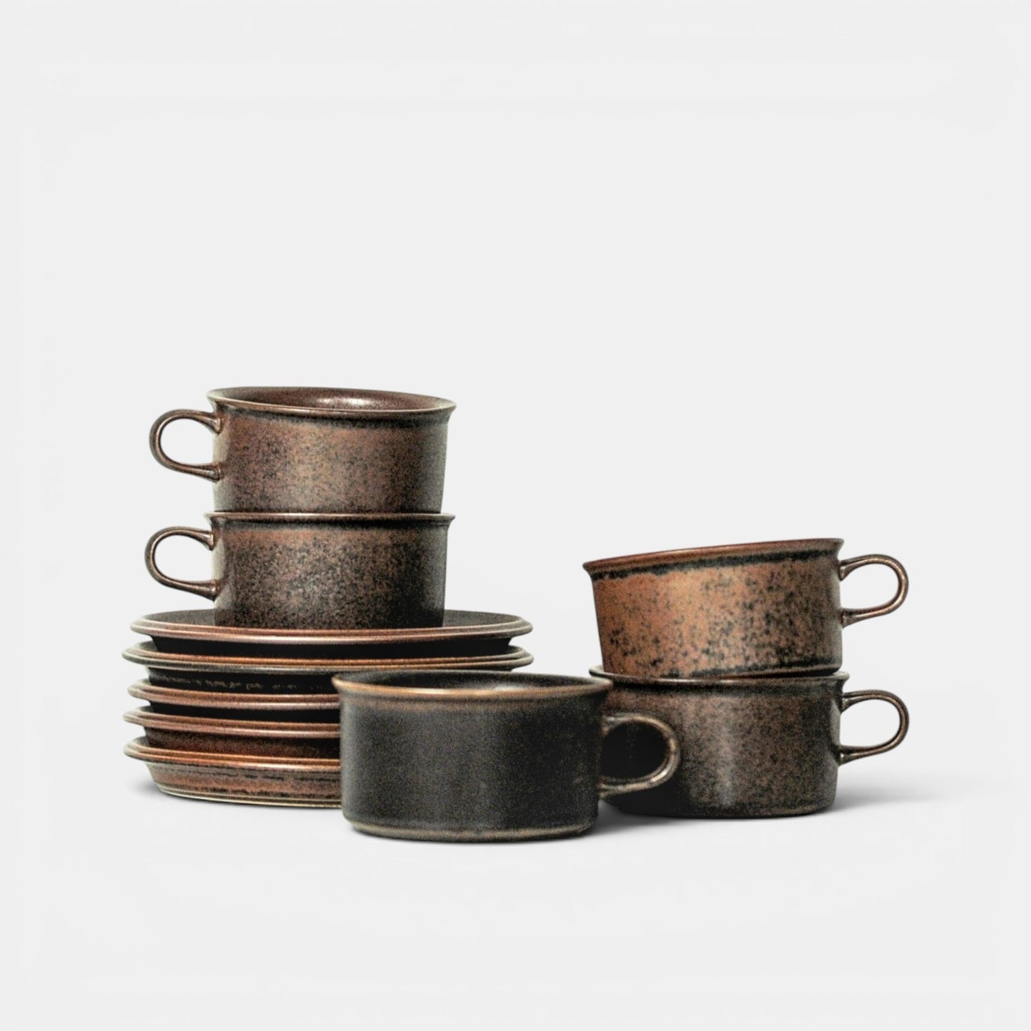 Vintage koffiekop met schotel - Arabia