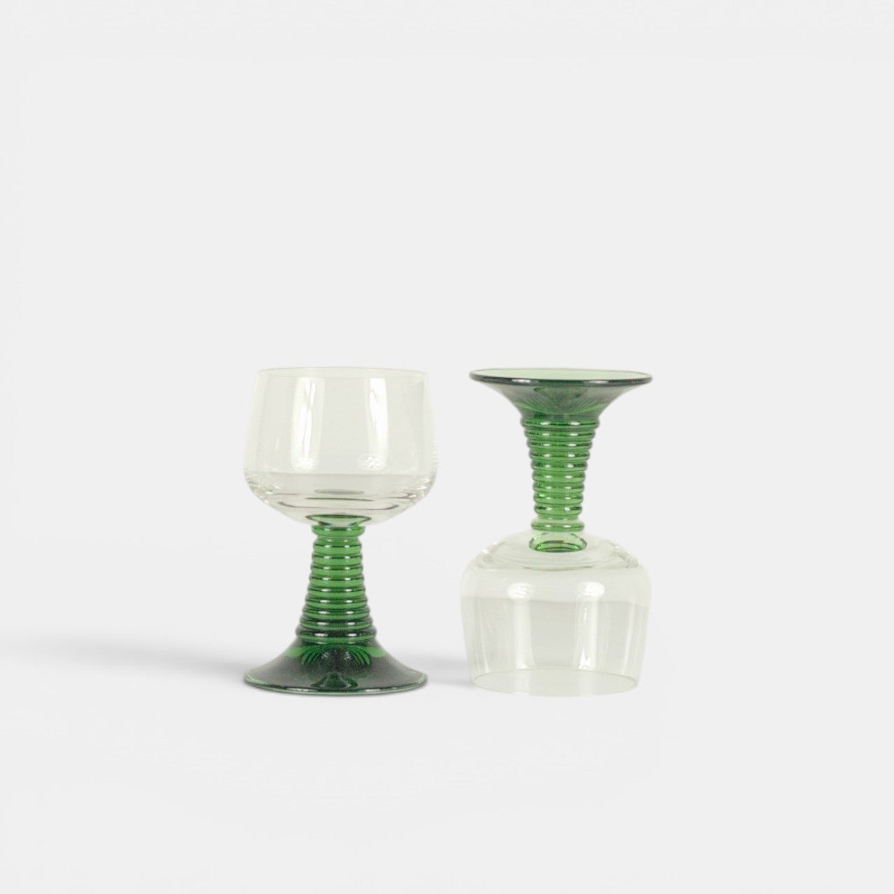 Voetglas Groen - groot