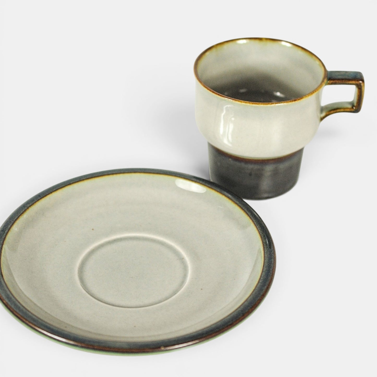 6x vintage koffiekoppen - Bing&Grøndahl