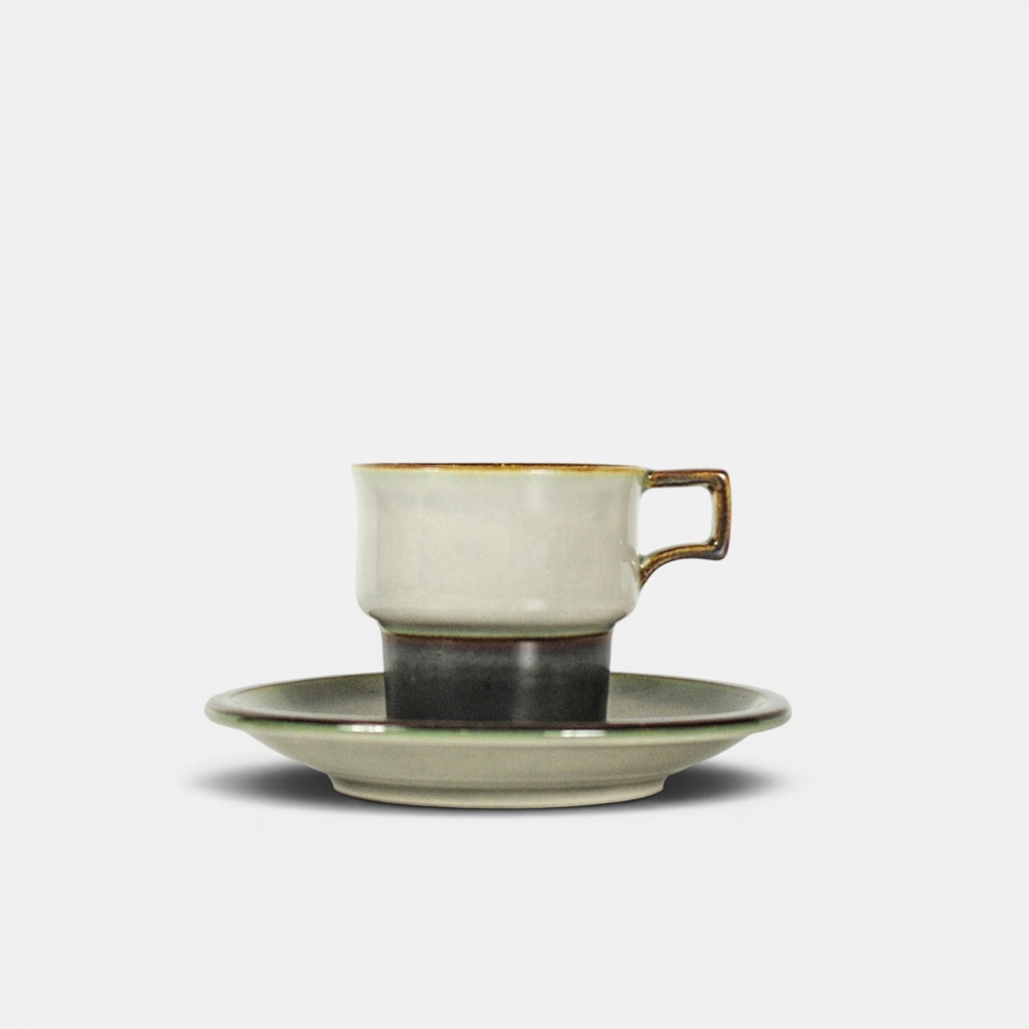 6x vintage koffiekoppen - Bing&Grøndahl