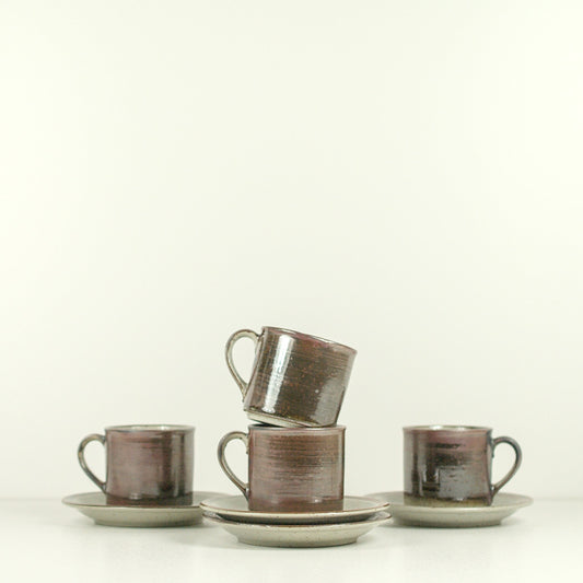Vintage kop&schotel set