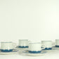 Vintage kop&schotel set