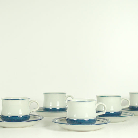 Vintage kop&schotel set