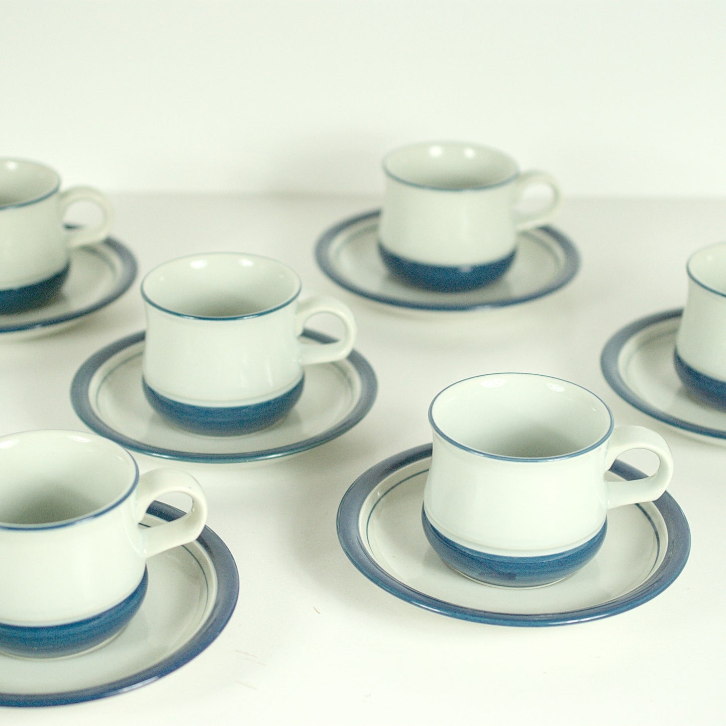 Vintage kop&schotel set
