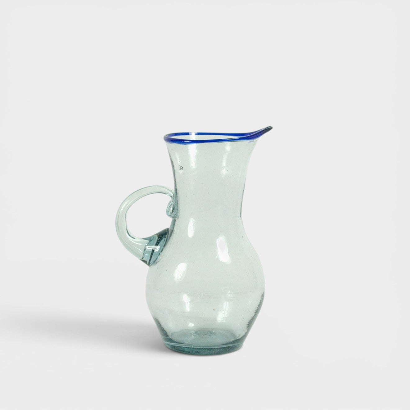 Schenkkan Wit/Blauw