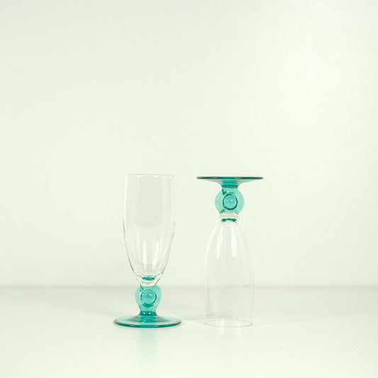 Vintage champagneglazen - Luminarc