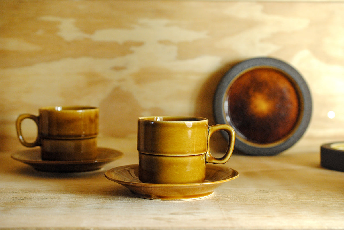 Vintage koffiekoppen - Set van 7 - Tulowice