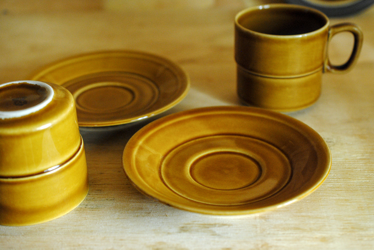Vintage koffiekoppen - Set van 7 - Tulowice