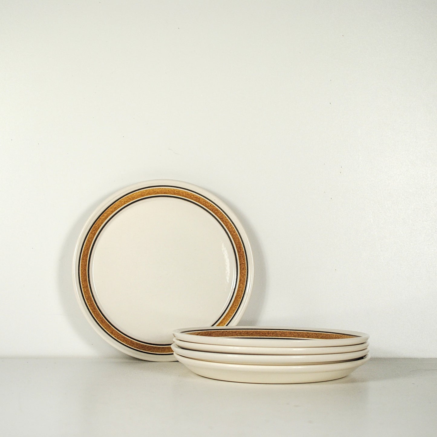 Vintage gebaksborden - Kiln Craft