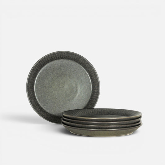 Vintage ontbijtborden -  Stavanger Flint