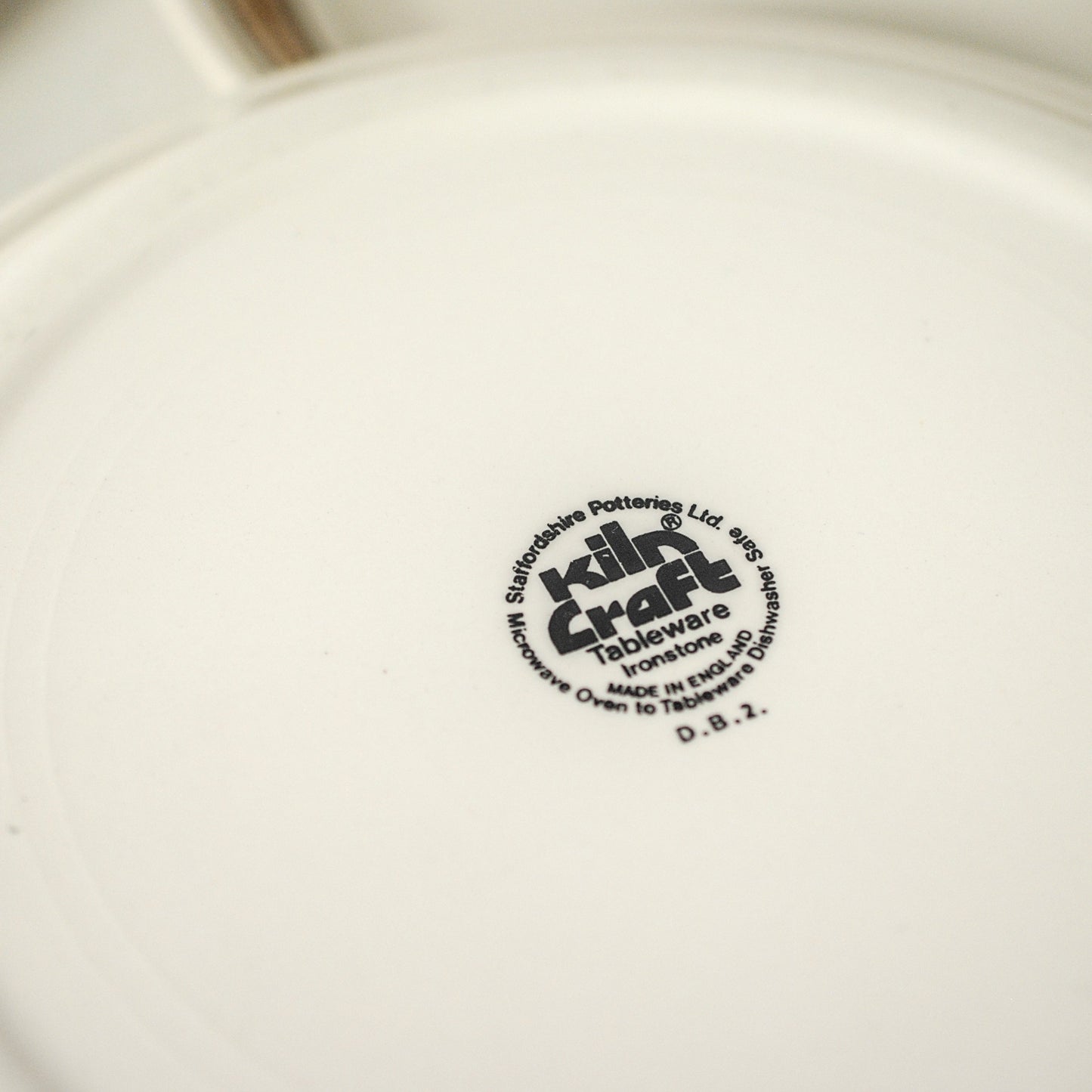 Vintage gebaksborden - Kiln Craft