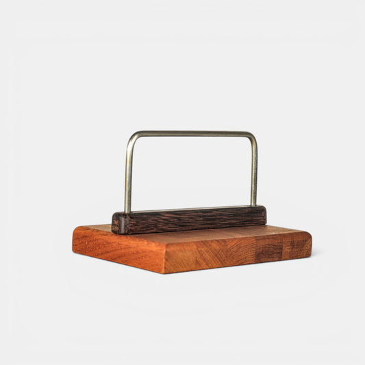 Vintage teak servethouder
