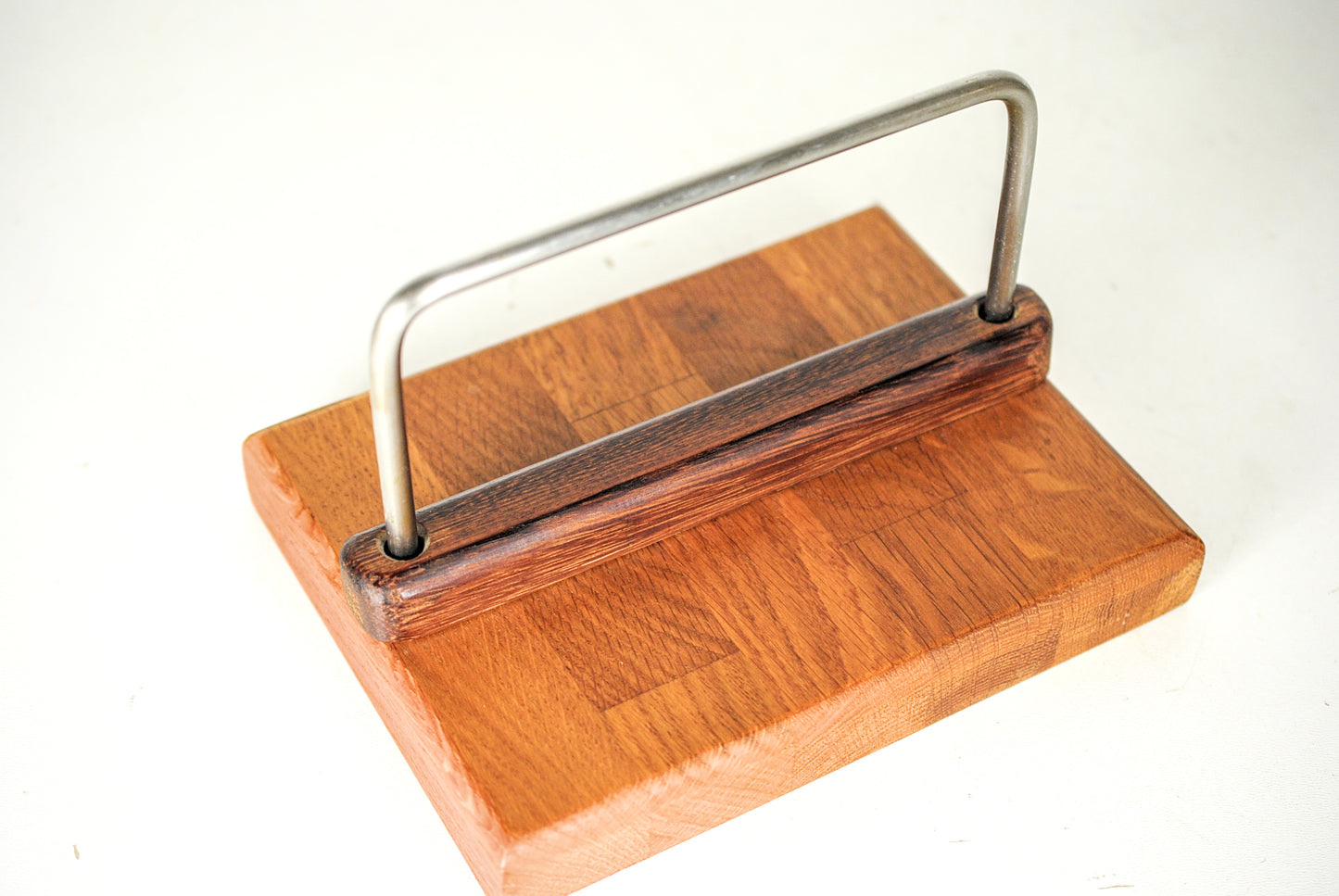 Vintage teak servethouder