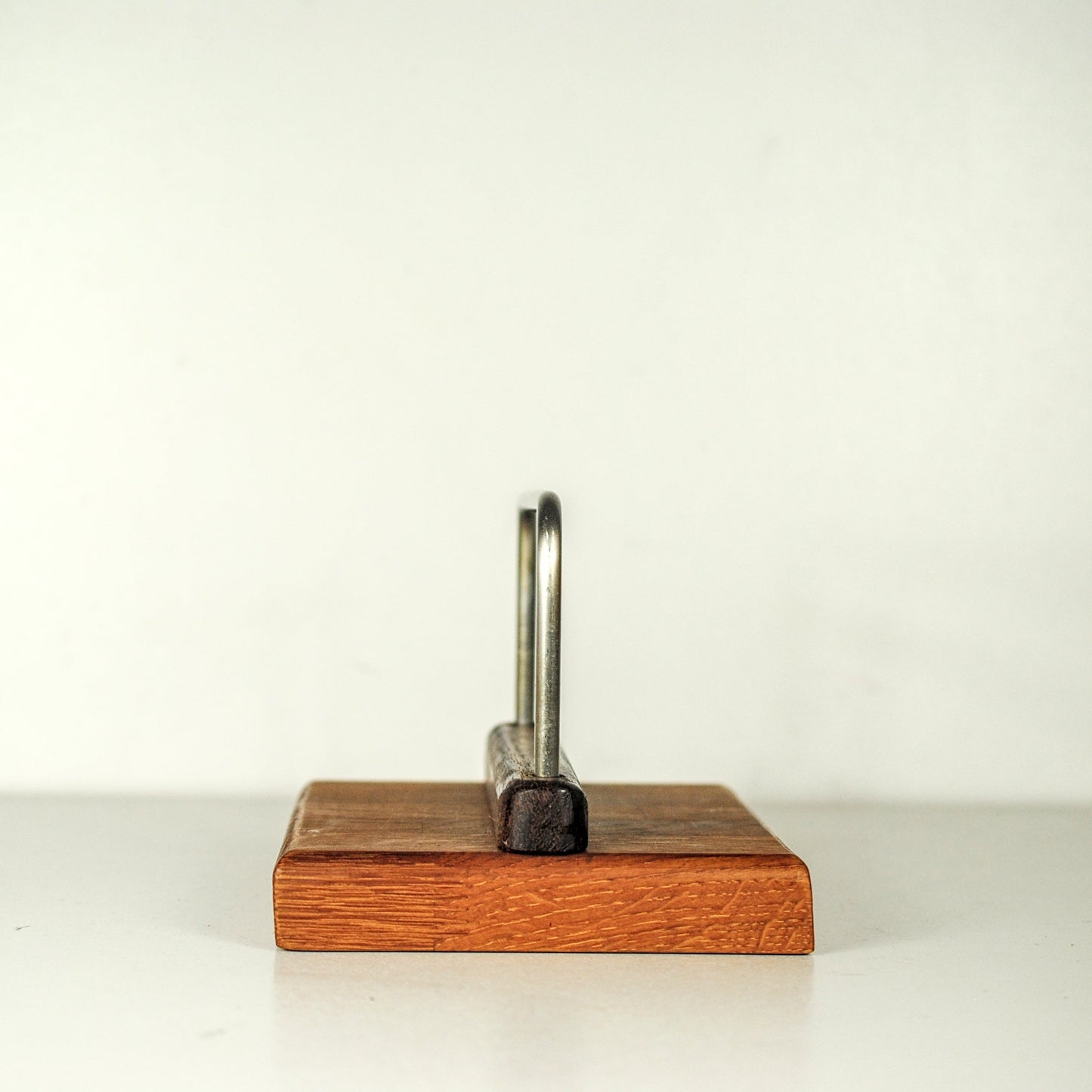 Vintage teak servethouder