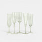 Champagneglas wit - mix