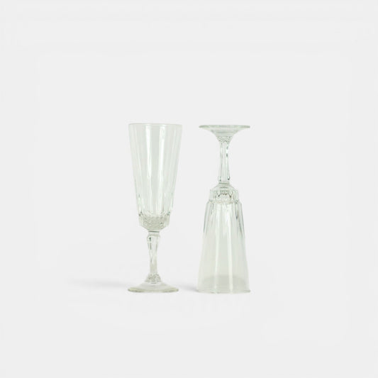 Champagneglas wit