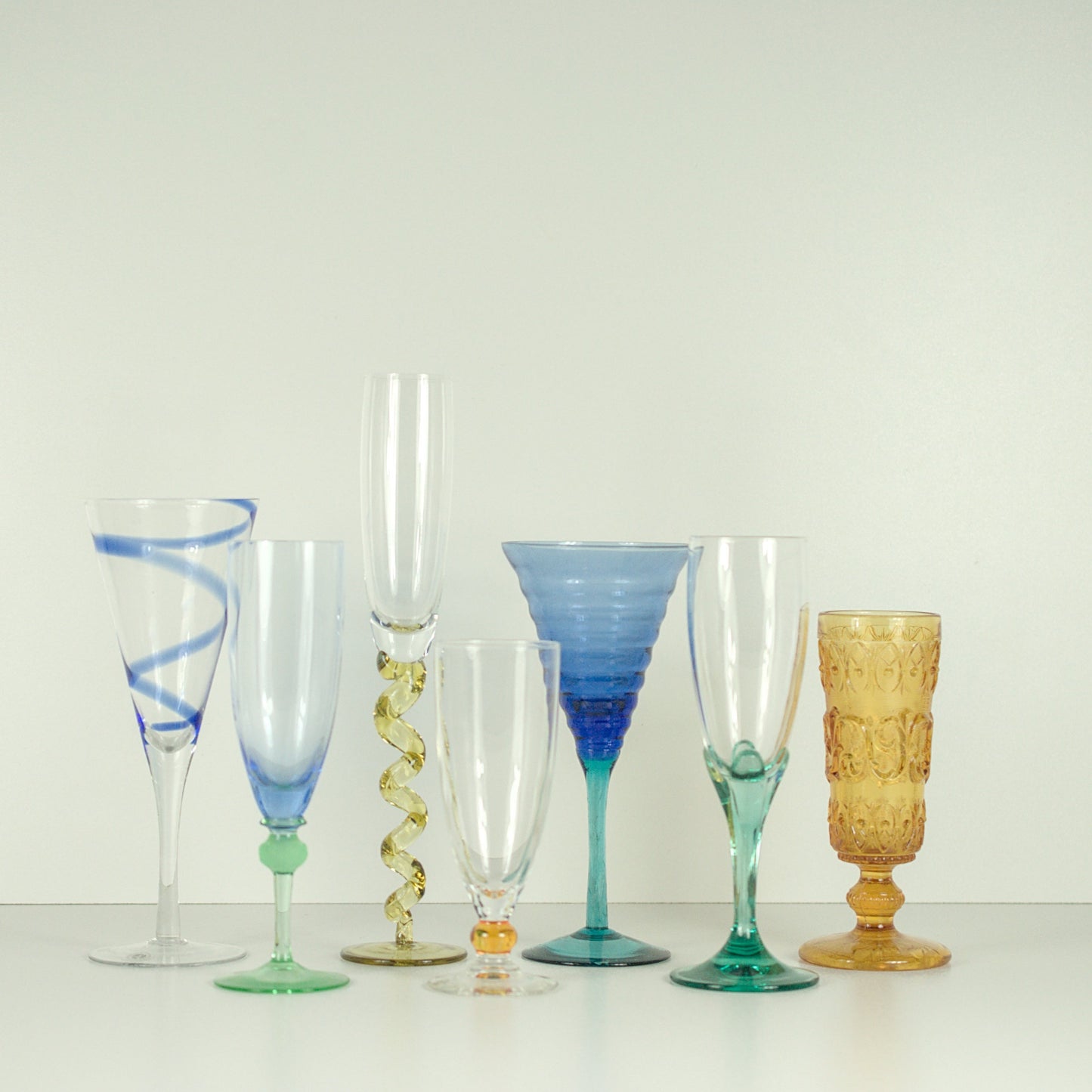 Dinertafel Blauw